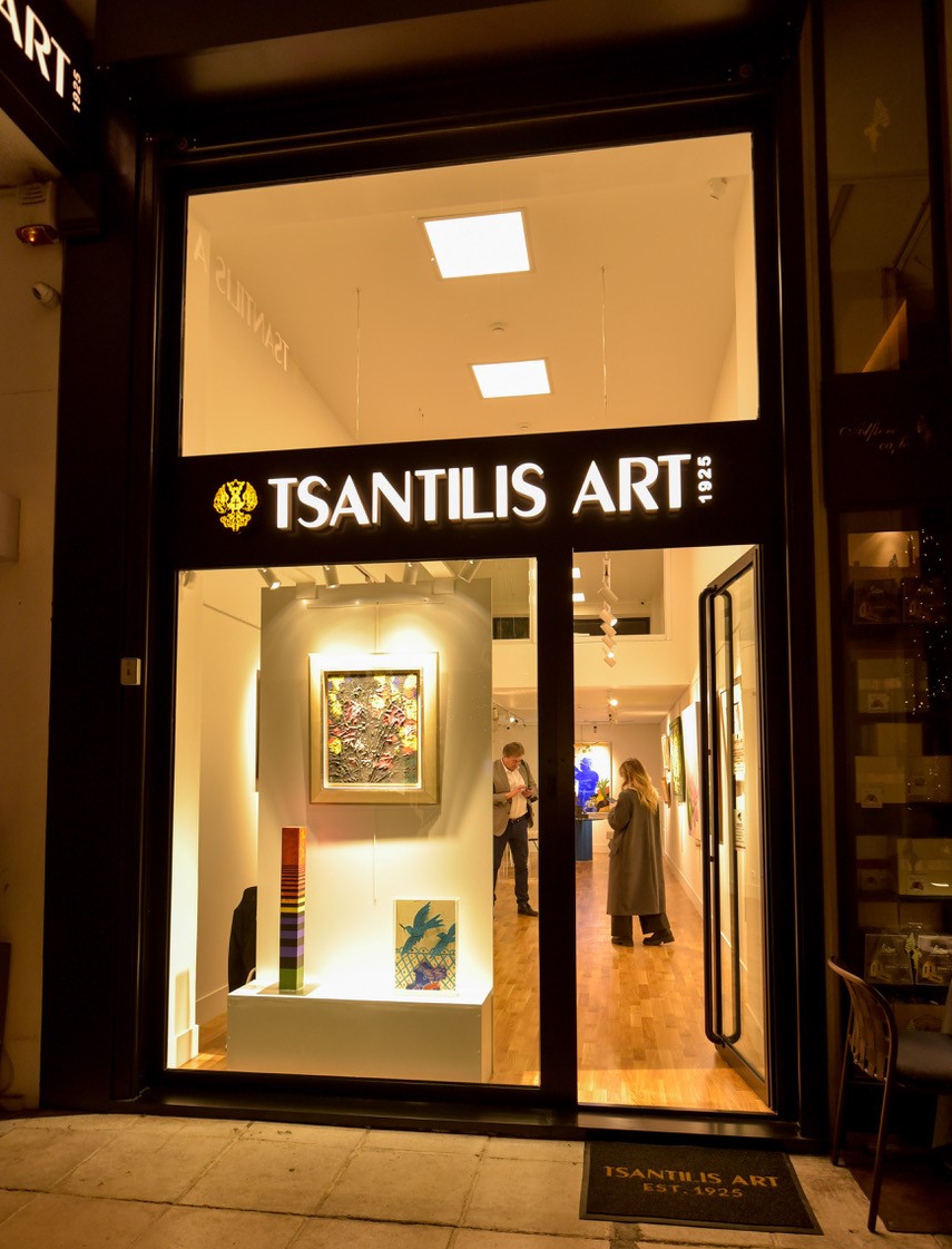 Τα επίσημα εγκαίνια της Γκαλερί Tsantilis Art στην καρδιά της Αθήνας