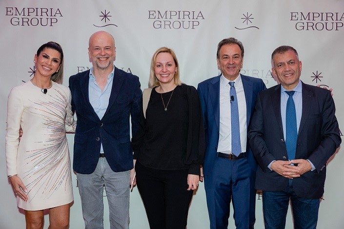 Ο Ελληνικός Τουρισμός εξελίσσεται: Παρουσίαση της νέας εταιρικής ταυτότητας του EMPIRIA Group του Αντώνη Ηλιόπουλου και της Κάλιας Κωνσταντινίδου