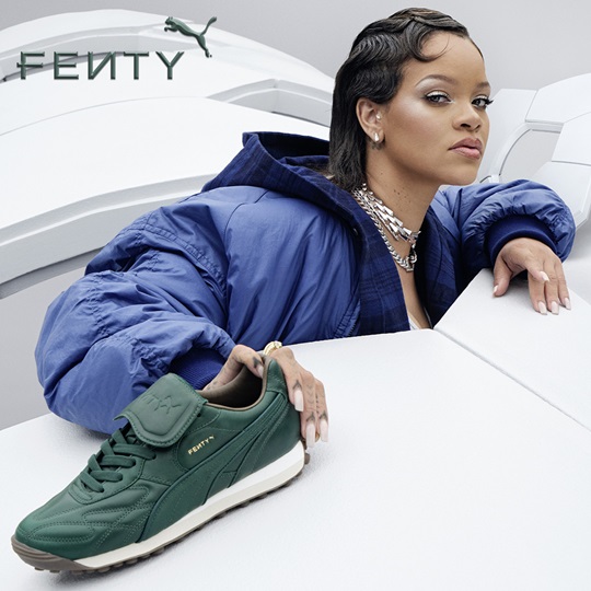 Η Rihanna παρουσιάζει δύο νέες χρωματικές παραλλαγές για το FENTYxPUMA Avanti!