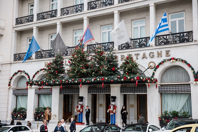 Το Ξενοδοχείο Μεγάλη Βρεταννία γιόρτασε την έναρξη της εορταστικής περιόδου