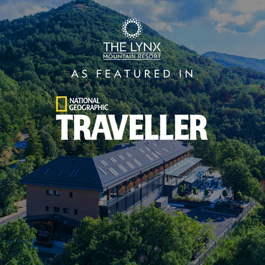THE LYNX MOUNTAIN RESORT: Επιλέχθηκε από το National Geographic στα 50 ξενοδοχεία του κόσμου «Lakes&Mountains 2024»