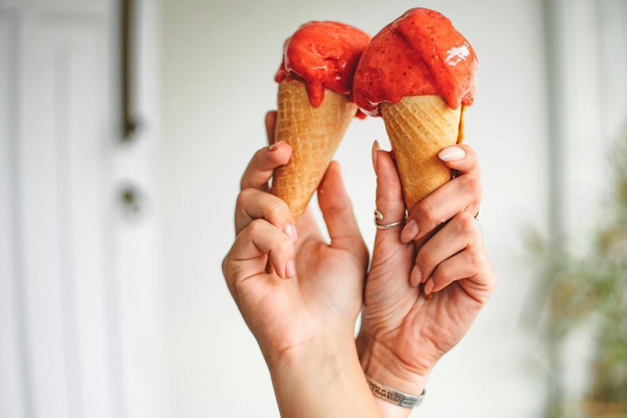 Σπιτικό sorbet χωρίς ζάχαρη: Δροσιστική απόλαυση μόνο με Φρούτα και καθόλου ενοχές