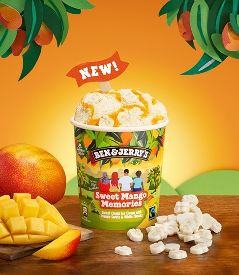 Η νέα γεύση παγωτού Ben & Jerry’s “Sweet Mango Memories” στηρίζει πρόσφυγες επιχειρηματίες στην Ελλάδα