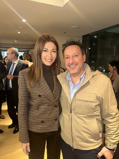 Ο Δρ. Γεώργιος Μπεσίρης σε συνάντηση με τη Σοφία Ζαχαράκη: Διάλογος για την υγεία, την εκπαίδευση και τον αθλητισμό