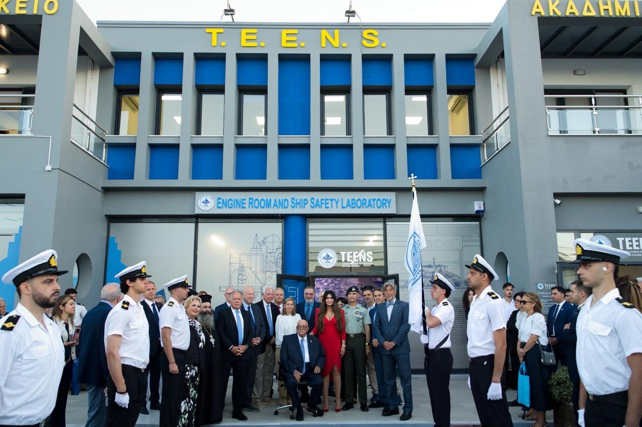 Νέο ορόσημο στη ναυτική εκπαίδευση στη Χίο: Το νέο Engine Room & Ship Safety Laboratory της ΤΕΕΝΣ εγκαινιάστηκε από την Πρέσβυ των ΗΠΑ